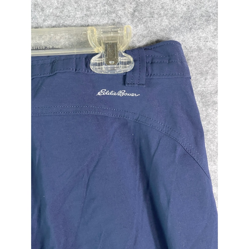 Eddie Bauer First Ascent Guide Capri Pants Navy Blue Hiking Outdoor Womens 6 - Picture 10 of 10